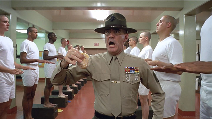 Full Metal Jacket (1987) | Bald Move